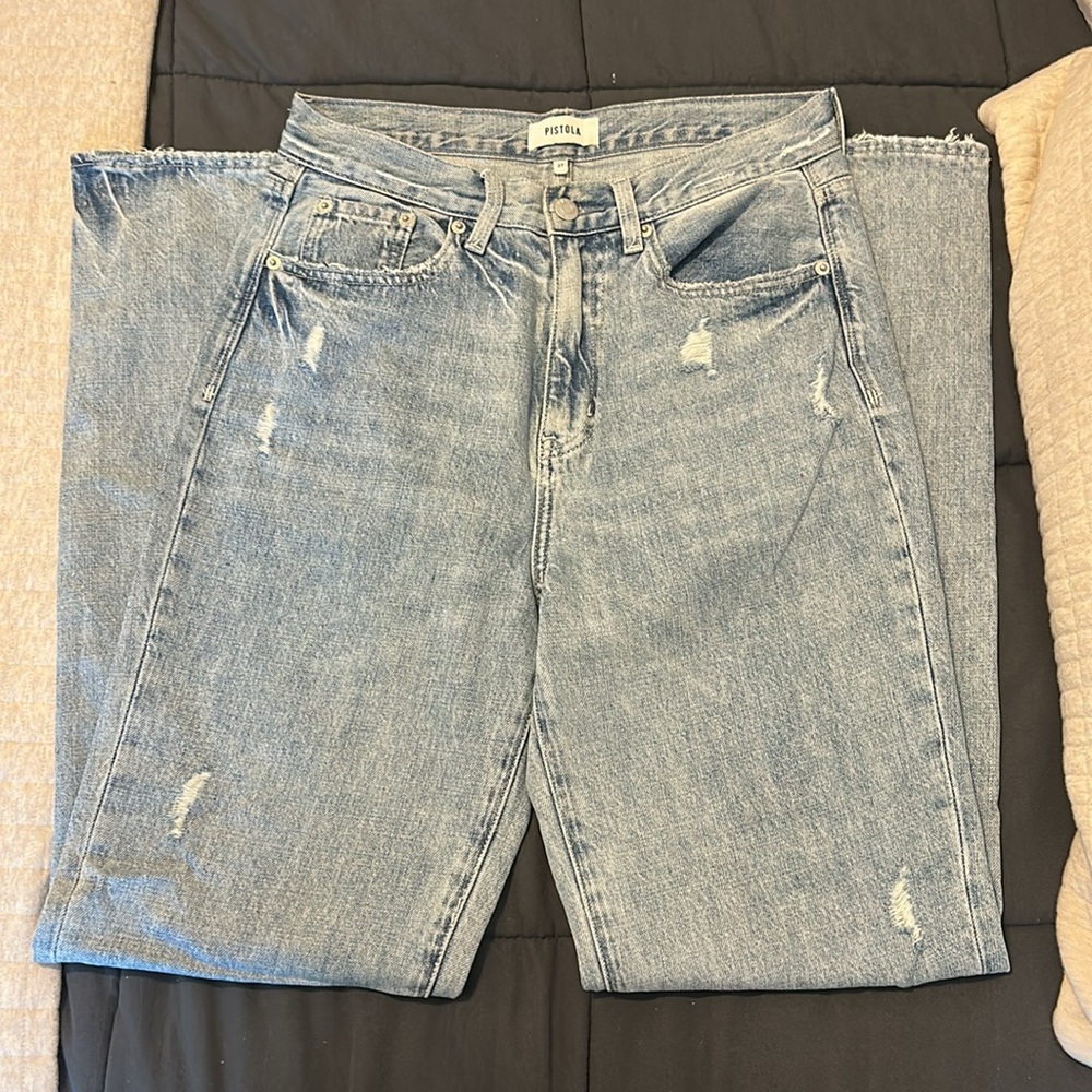 Pistola Straight Leg Jeans